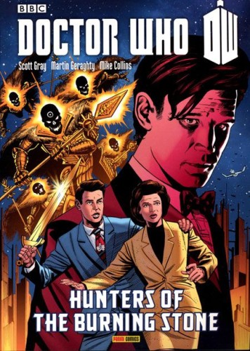 DOCTOR WHO TP HUNTER O/T BURNING STONE (9781846535451)