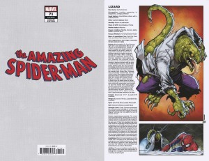 AMAZING SPIDER-MAN #71 BALDEON HANDBOOK VAR SINW