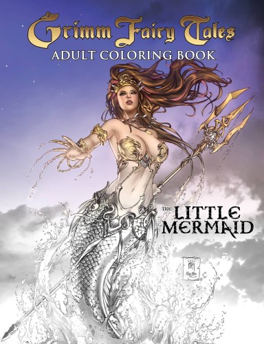 GRIMM FAIRY TALES ADULT COLORING BOOK THE LITTLE MERMAID (9781942275848)