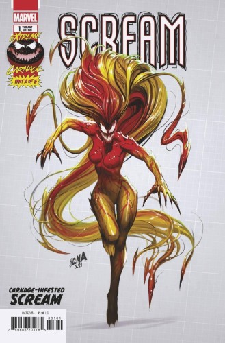 EXTREME CARNAGE SCREAM #1 NAKAYAMA DESIGN VAR