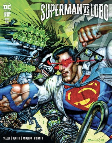 SUPERMAN VS LOBO #1 (OF 3) CVR B SIMON BISLEY VAR