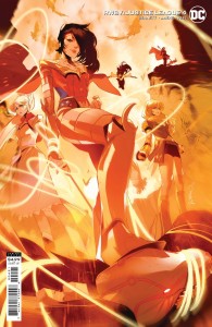 RWBY JUSTICE LEAGUE #4 (OF 7) CVR B SIMONE DI MEO CARD STOCK VAR