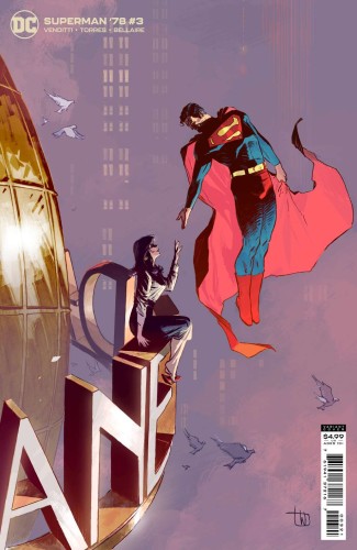 SUPERMAN 78 #3 (OF 6) CVR B LEE WEEKS CARD STOCK VAR