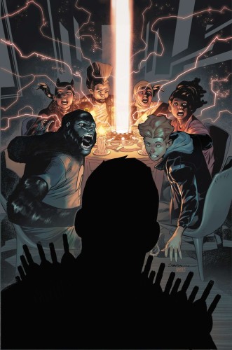 TEEN TITANS ACADEMY #8 CVR A RAFA SANDOVAL