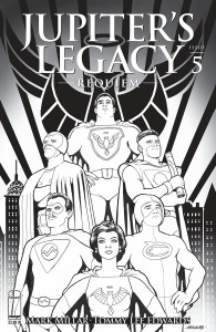 JUPITERS LEGACY REQUIEM #5 (OF 12) CVR C MAGUIRE B&W