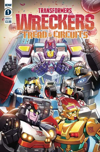 TRANSFORMERS WRECKERS TREAD & CIRCUITS #1 (OF 4) CVR A LAWRENCE
