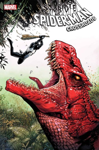 DF SYMBIOTE SPIDERMAN CROSSROADS #3 LAND SILVER SGN