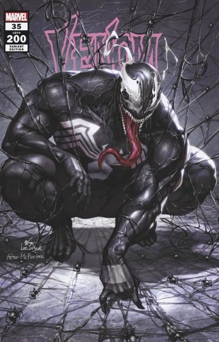 DF VENOM #35 200TH ISSUE LEE EXC