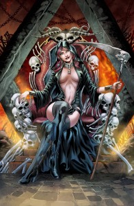 TALES OF TERROR ANNUAL GODDESS OF DEATH CVR B VITORINO