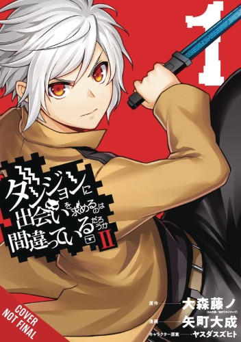 WRONG TO PICK UP GIRLS IN DUNGEON II GN VOL 01 (9781975338077)