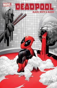 DEADPOOL BLACK WHITE BLOOD #3 (OF 4) LARROCA VAR