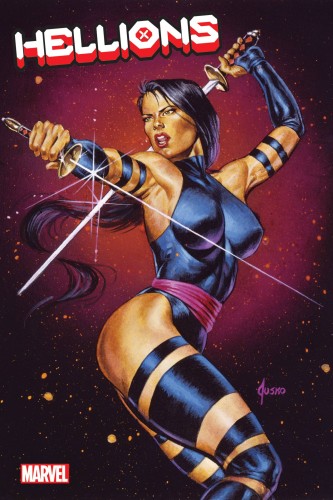 HELLIONS #16 JUSKO MARVEL MASTERPIECES VAR
