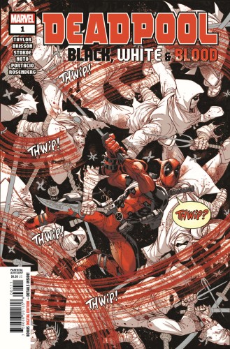 DEADPOOL BLACK WHITE BLOOD #1 (OF 4)
