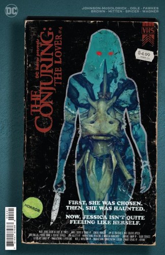 DC HORROR PRESENTS THE CONJURING THE LOVER #4 (OF 5) CVR B RYAN BROWN MOVIE POSTER CARD STOCK VAR