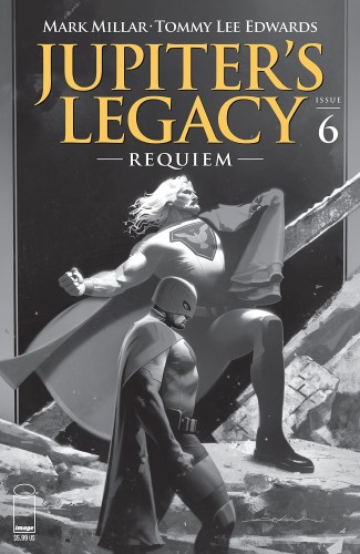 JUPITERS LEGACY REQUIEM #6 (OF 12) CVR C DEKAL B&W