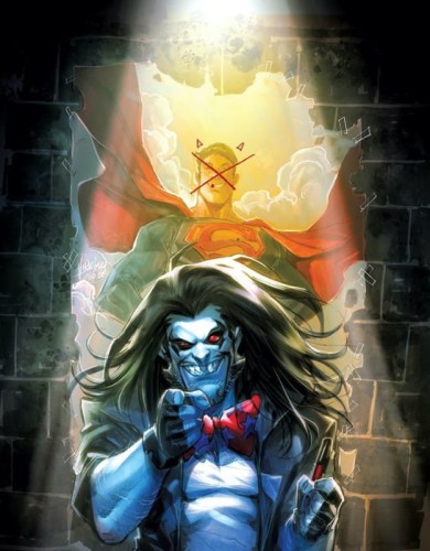 DF SUPERMAN VS LOBO #2 SEELEY & BEATTIE SGN