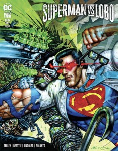 DF SUPERMAN VS LOBO #1 BISLEY VAR SEELEY & BEATTIE SGN