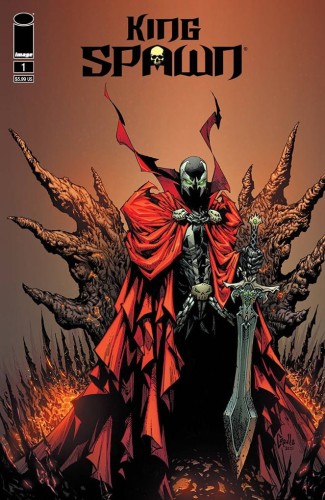 DF KING SPAWN #1 CAPULLO SILVER SGN VAR