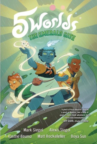 5 WORLDS GN VOL 05 EMERALD GATE (9780593120606)