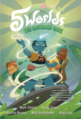 5 WORLDS HC GN VOL 05 EMERALD GATE (9780593120590)