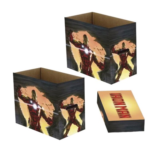 MARVEL INVINCIBLE IRON MAN SHORT COMIC STORAGE BOX (PUDŁO NA KOMIKSY)