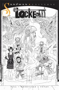 LOCKE & KEY SANDMAN HELL & GONE #1 10 COPY INCV B&W RODRIQUE