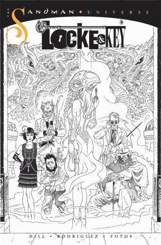 LOCKE & KEY SANDMAN HELL & GONE #1 10 COPY INCV B&W RODRIQUE