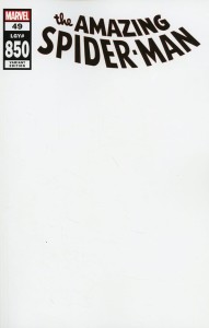 AMAZING SPIDER-MAN #49 BLANK VAR