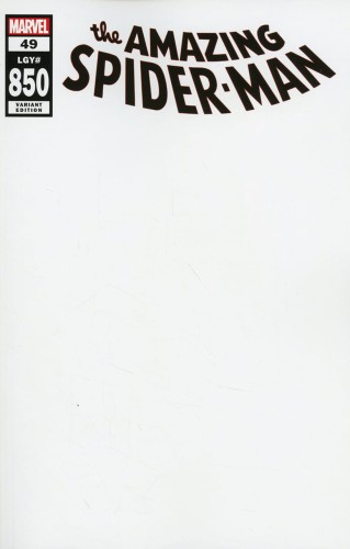 AMAZING SPIDER-MAN #49 BLANK VAR