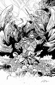 SKYBOUND X #2 CVR D 10 COPY INCV B&W BRESSAN