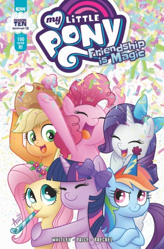 MY LITTLE PONY FRIENDSHIP IS MAGIC #100 CVR C 10 COPY GARBOWSKA