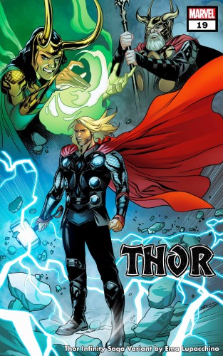 THOR #19 LUPACCHINO INFINITY SAGA PHASE 1 VAR
