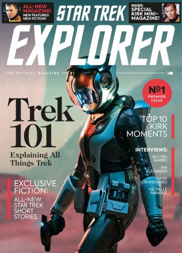 STAR TREK EXPLORER MAGAZINE #1 NEWSTAND ED