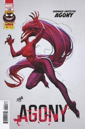 EXTREME CARNAGE AGONY #1 NAKAYAMA DESIGN VAR
