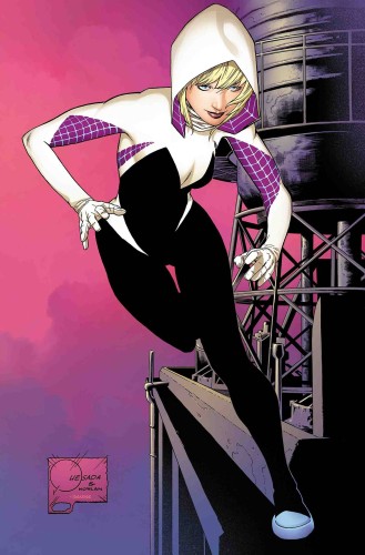 GHOST-SPIDER BY QUESADA POSTER