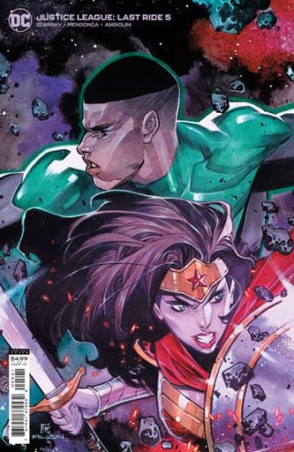 JUSTICE LEAGUE LAST RIDE #5 (OF 7) CVR B DIKE RUAN CARD STOCK VAR
