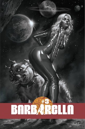 BARBARELLA #3 CVR F 10 COPY INCV PARRILLO B&W