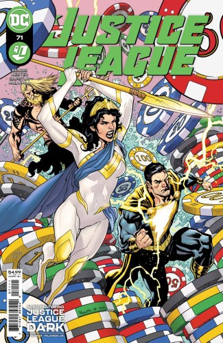 JUSTICE LEAGUE #71 CVR A YANICK PAQUETTE & NATHAN FAIRBAIRN