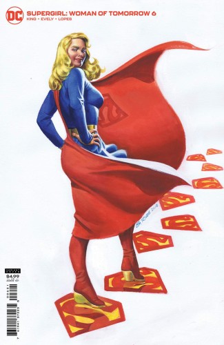 SUPERGIRL WOMAN OF TOMORROW #6 (OF 8) CVR B STEVE RUDE VAR