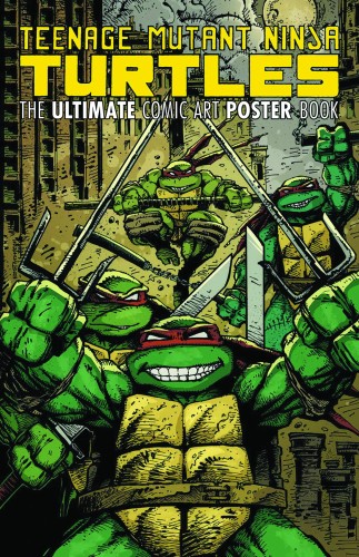TMNT ULTIMATE COMIC ART POSTER BOOK TP (9781631408304)