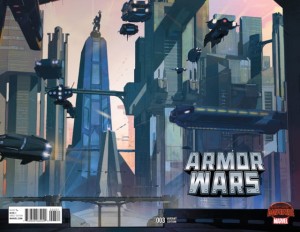 ARMOR WARS #3 MALEEV LANDSCAPE WRAPAROUND VAR