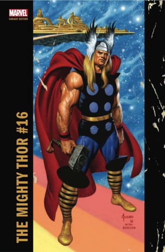 MIGHTY THOR #16 JUSKO CORNER BOX VAR