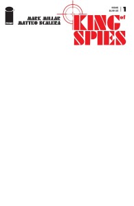 KING OF SPIES #1 (OF 4) CVR E BLANK CVR