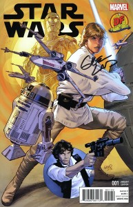 DF STAR WARS #1 EXC LAND SGN PLUS 2