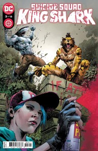 DF SUICIDE SQUAD KING SHARK #3 SEELEY SGN