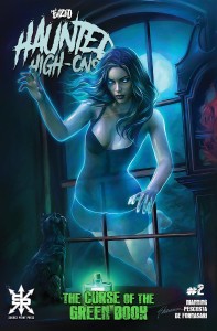 TWIZTID HAUNTED HIGH ONS CURSE OF GREEN BOOK #2 (OF 4) CVR B MAER