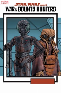 STAR WARS WAR BOUNTY HUNTERS #5 (OF 5) TRADING CARD VAR