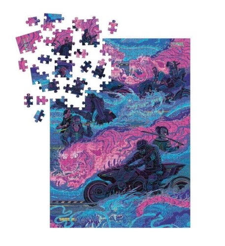 CYBERPUNK 2077 NIGHT CITY GANG TYGER CLAWS PUZZLE