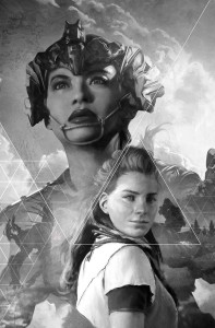HORIZON ZERO DAWN #2 CVR D ARTGERM B&W VIRGIN 25 COPY INC