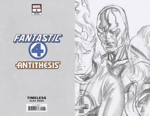 FANTASTIC FOUR ANTITHESIS #2 (OF 4) TIMELESS VIRGIN SKETCH VAR